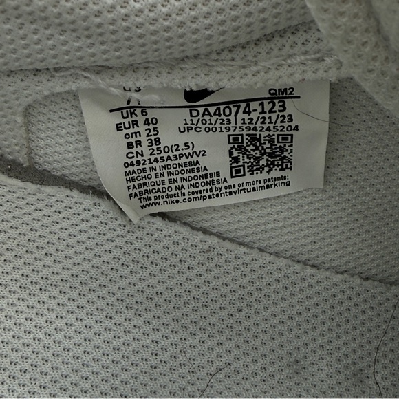 Nike Blazer Low ‘77 White University Gold Pink Sneakers Retro W 8.5 - 9 / Y 7 - Picture 6 of 7